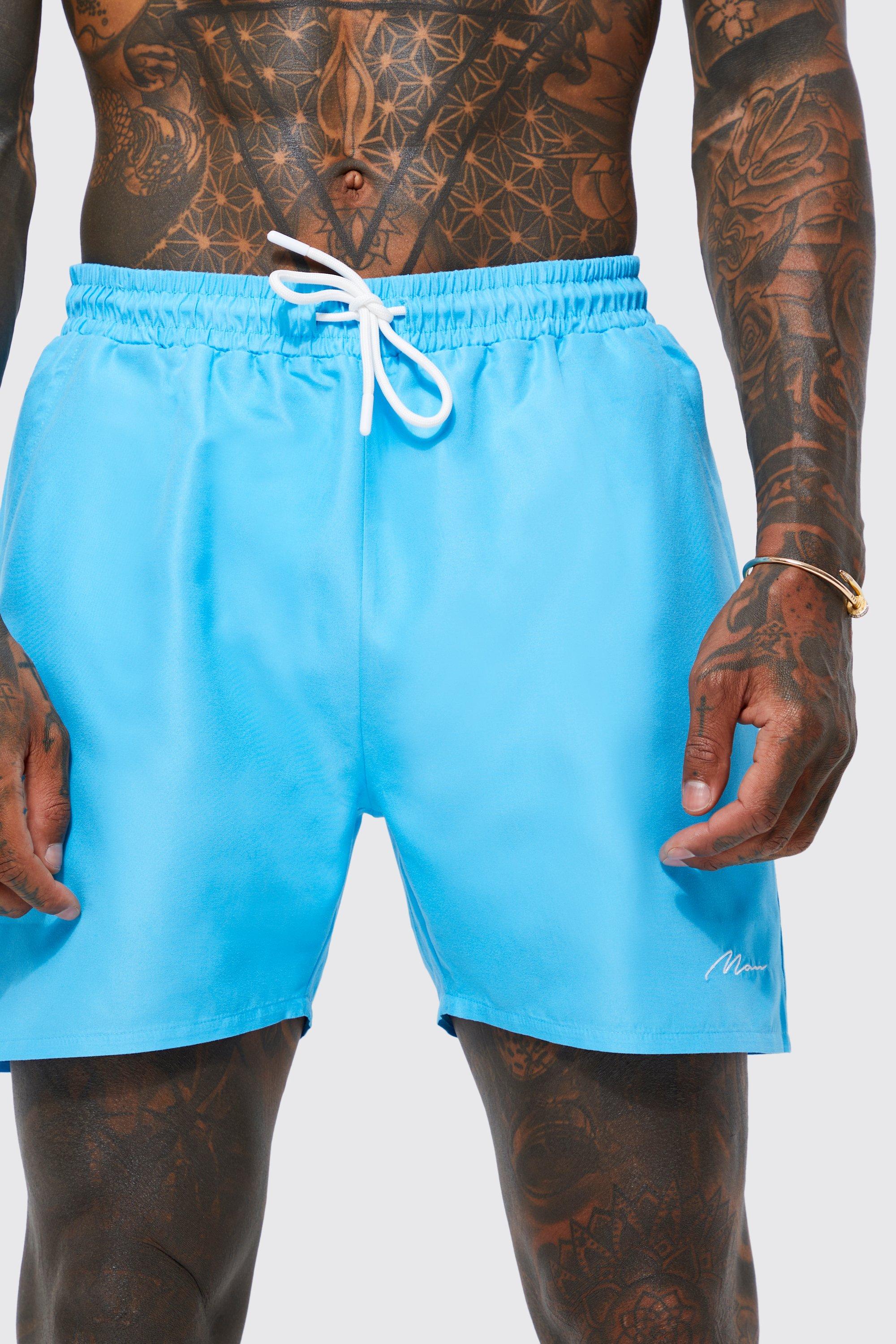 Mens swim shorts outlet boohoo